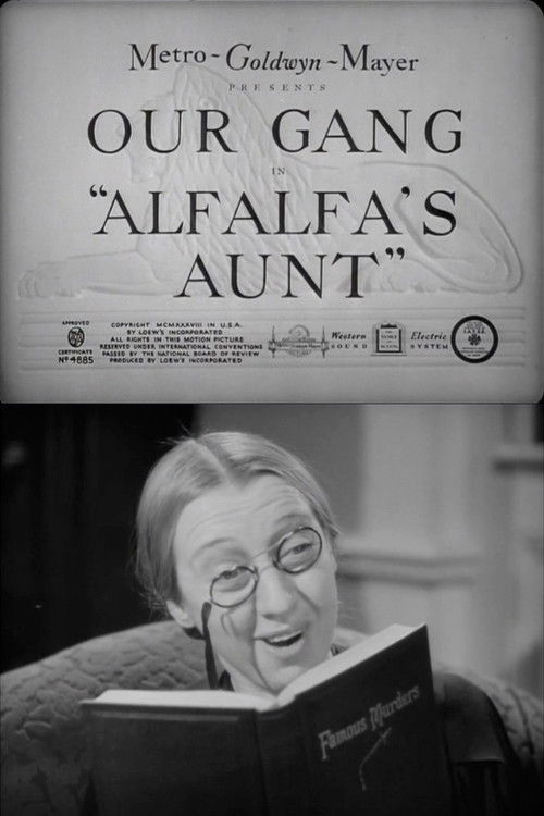 Alfalfa's Aunt (1939) poster