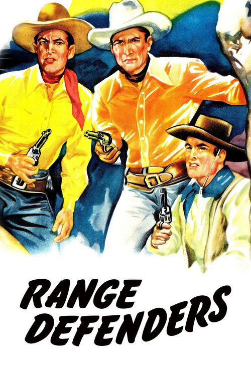 Range Defenders (1937) poster