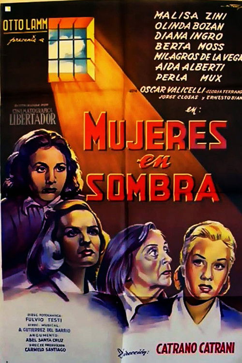 Mujeres en sombra (1951) poster