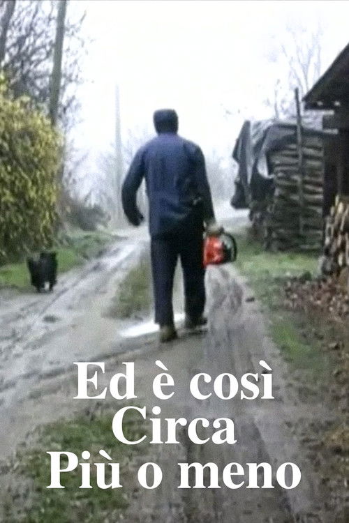 Ed è così. Circa. Più o meno. (2011) poster