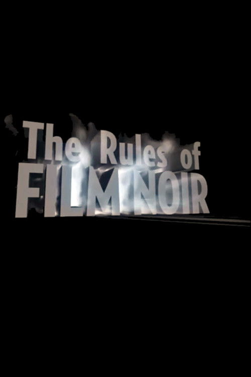 The Rules of Film Noir (2009) poster