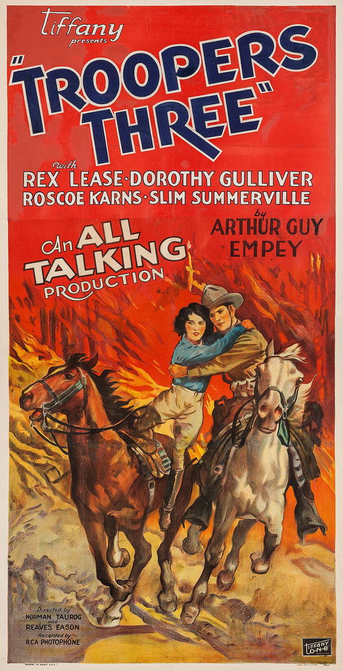 Troopers Three (1930) poster