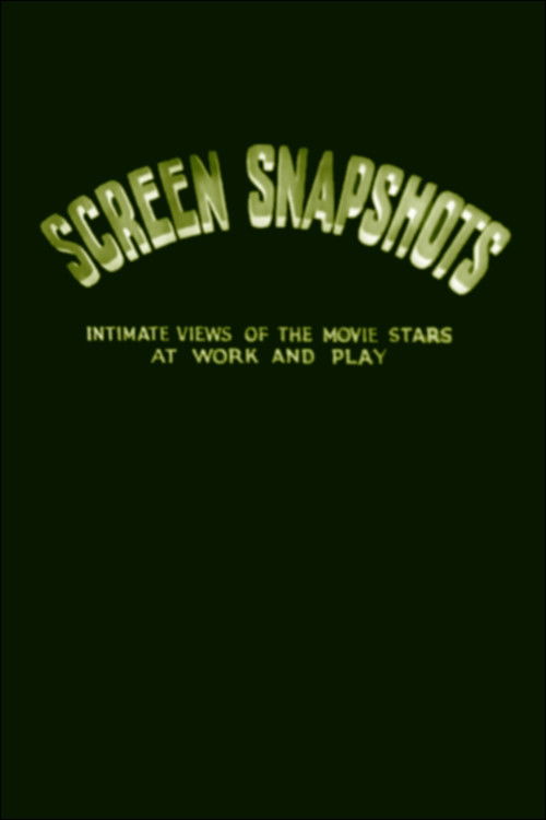 Screen Snapshots (Series 1, No. 20) (1921) poster