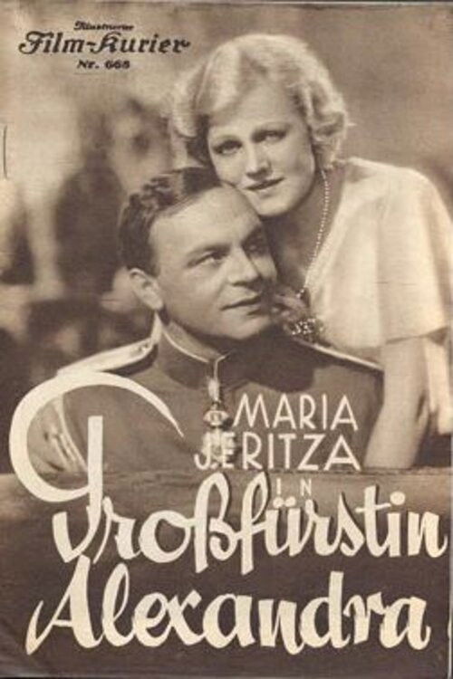 Großfürstin Alexandra (1933) poster
