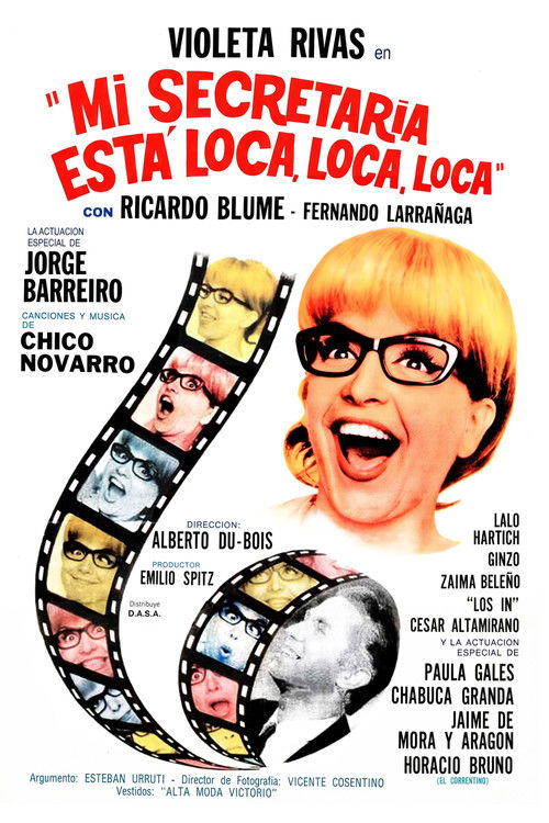 Mi secretaria está loca... loca... loca (1967) poster