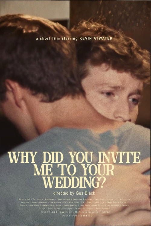 Why did you invite me to your wedding? (2025) poster
