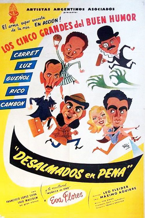 Desalmados en pena (1954) poster