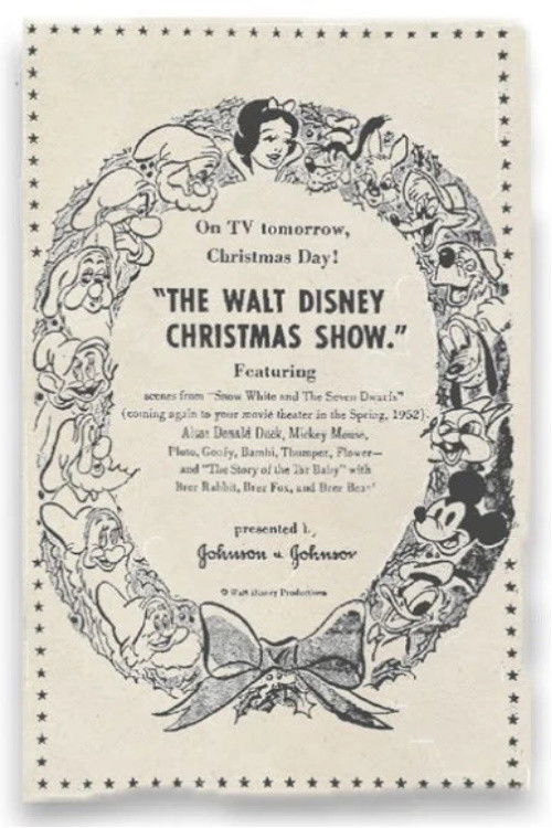 The Walt Disney Christmas Show (1951) poster