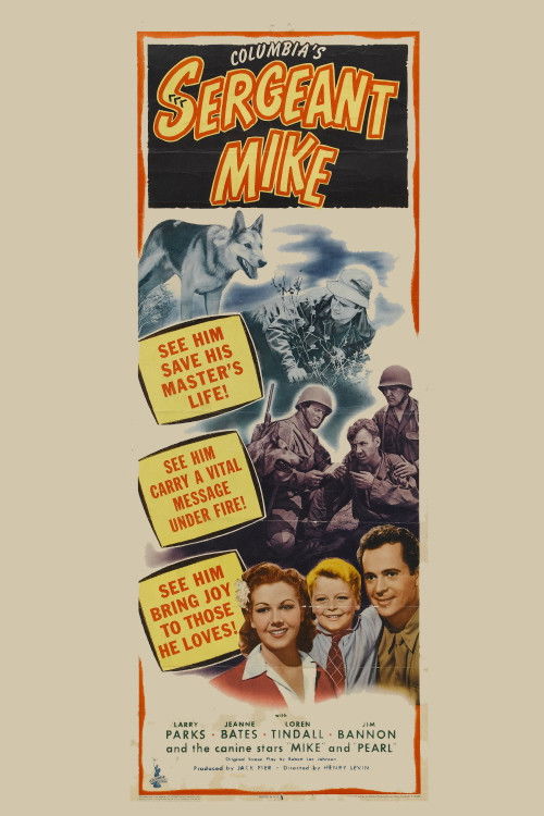 Sergeant Mike (1944) poster