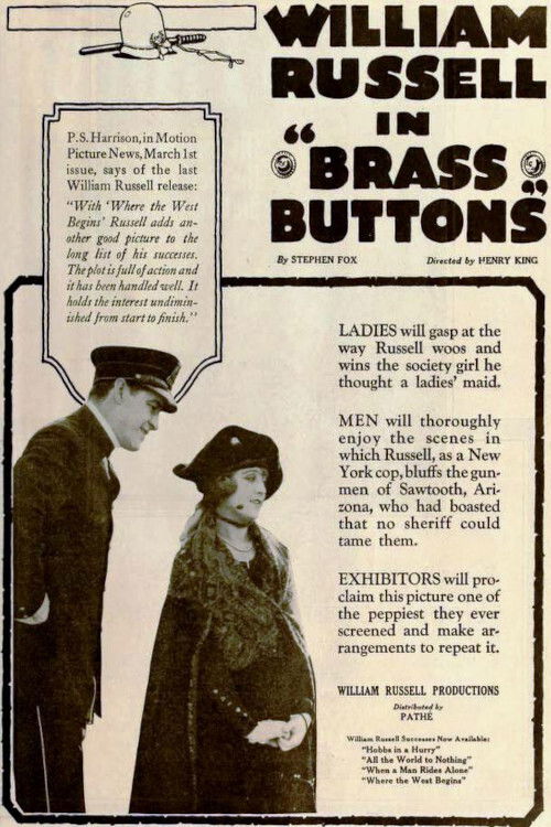 Brass Buttons (1919) poster