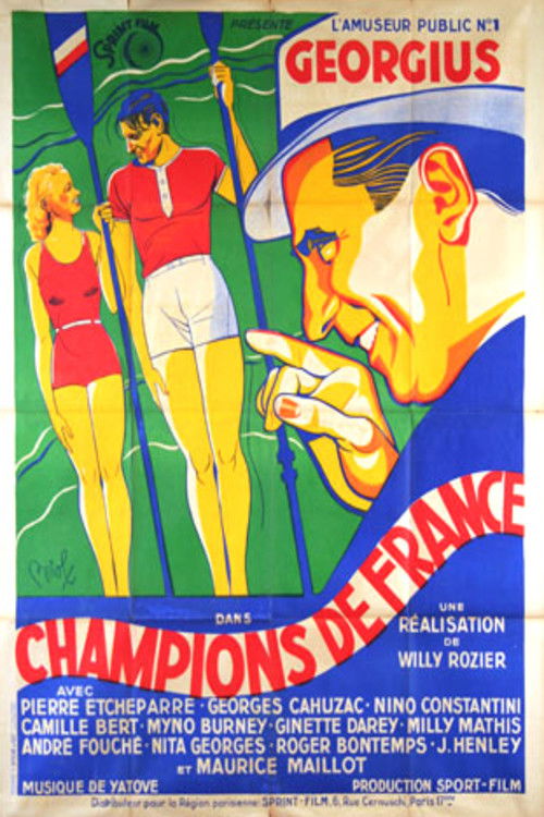 Champions of France (1938) poster
