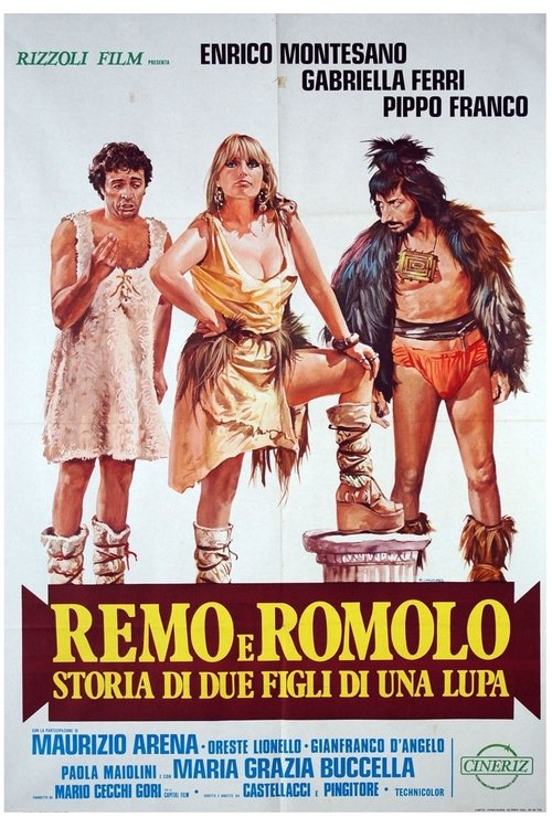 Remo e Romolo - Storia di due figli di una lupa (1976) poster