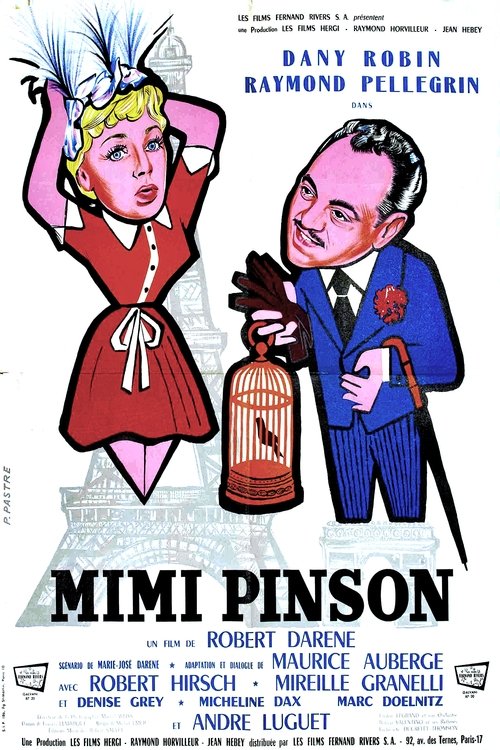 Mimi Pinson (1958) poster
