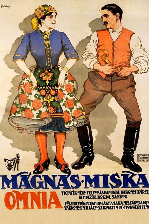 Mágnás Miska (1917) poster