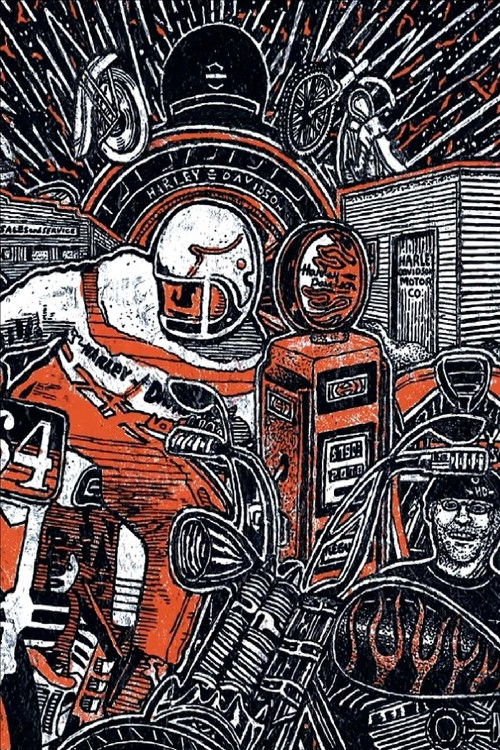 Harley-Davidson '115th Anniversary' (2019) poster