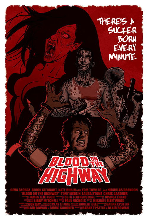 Blood on the Highway (2008) poster