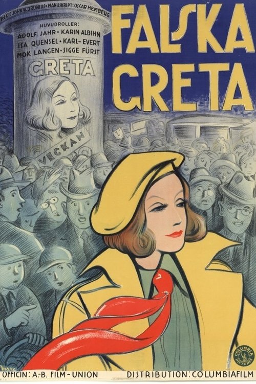 Falska Greta (1934) poster