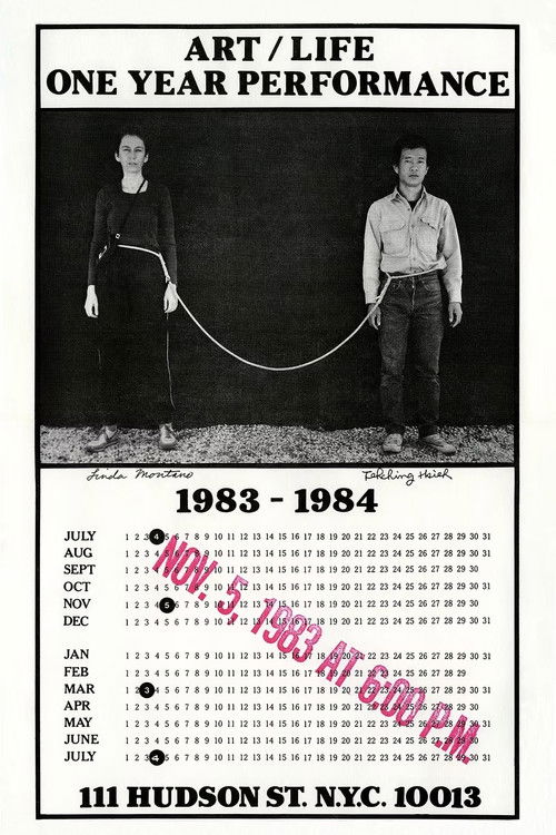 One Year Performance 1983-1984 (Rope Piece) (1984) poster