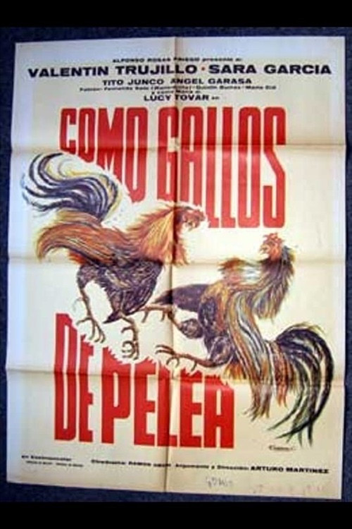 Como gallos de pelea (1977) poster