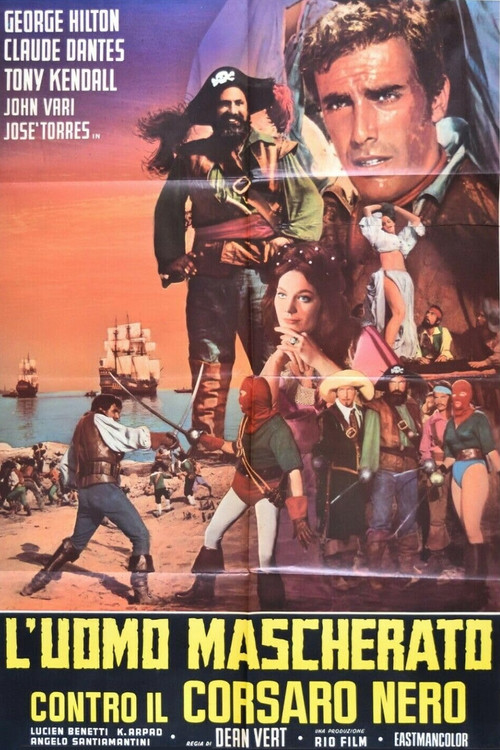 L'uomo mascherato contro il corsaro nero (1964) poster