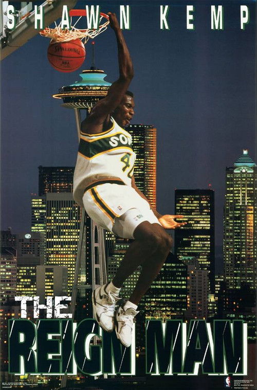 Shawn Kemp - The Reign Man (1995) poster