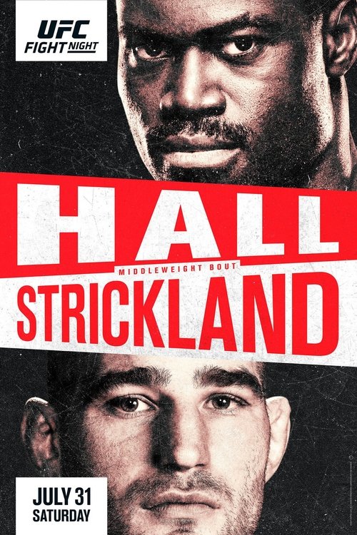 UFC on ESPN 28: Hall vs. Strickland (2021) poster