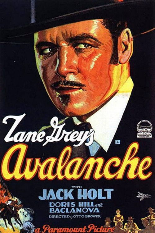 Avalanche (1928) poster