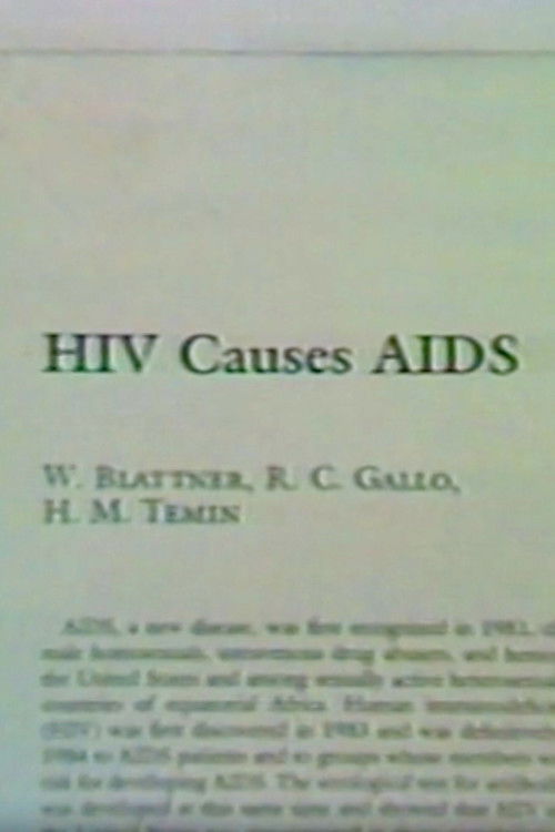 The Cause of AIDS: Fact & Speculation (1990) poster