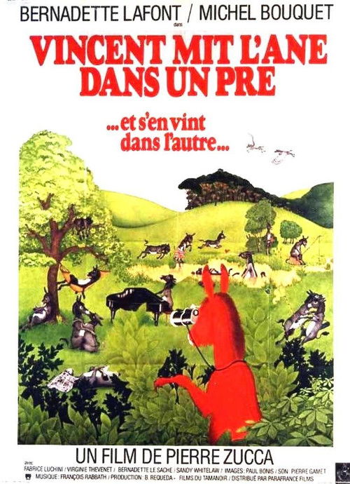 Vincent mit l'âne dans un pré (et s'en vint dans l'autre) (1976) poster