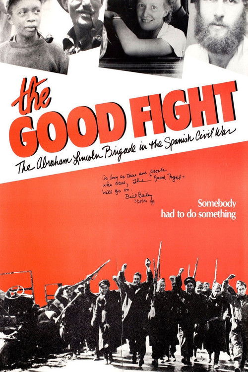 The Good Fight: The Abraham Lincoln Brigade in the Spanish Civil War (1984) poster