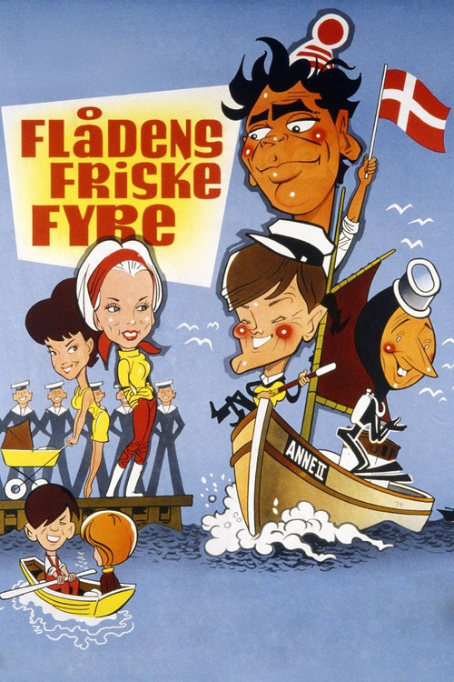 Flådens friske fyre (1965) poster