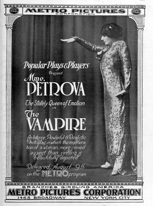 The Vampire (1915) poster