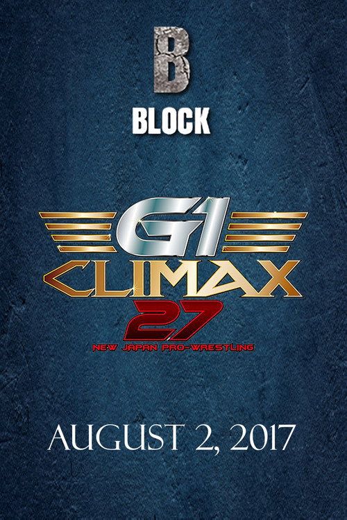 NJPW G1 Climax 27: Day 12 (2017) poster