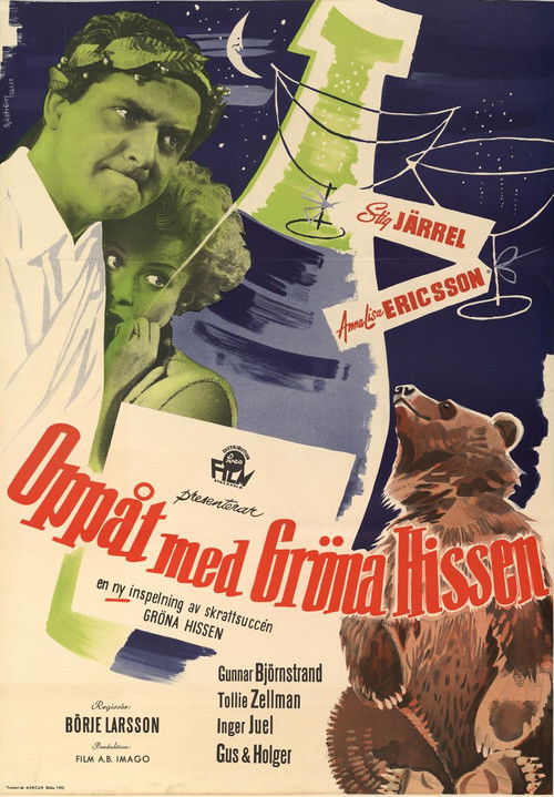 Oppåt med Gröna Hissen (1952) poster