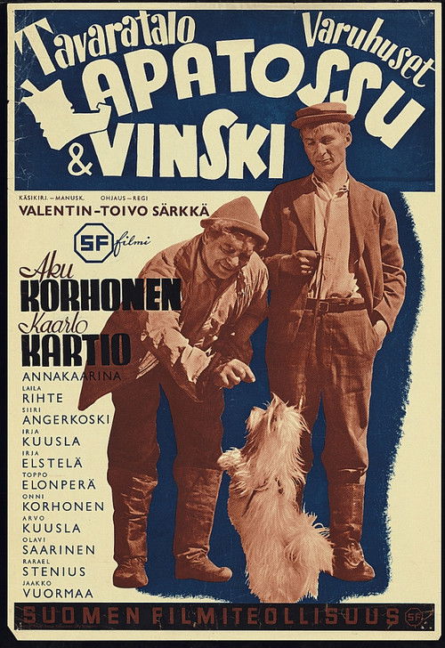 Tavaratalo Lapatossu & Vinski (1940) poster