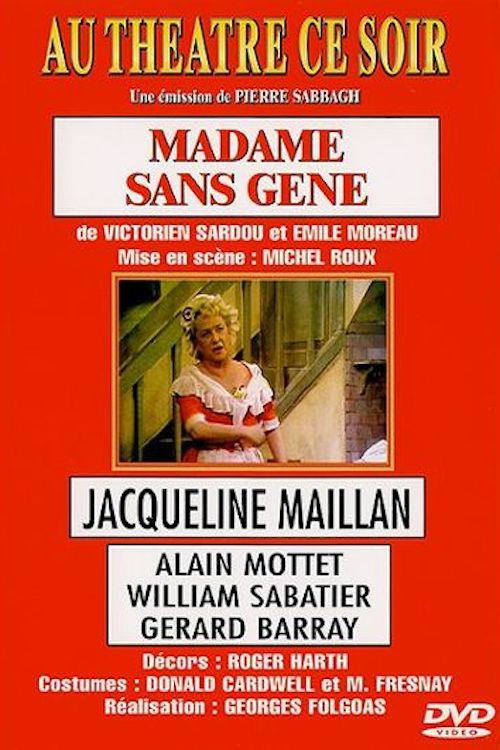 Madame Sans-Gêne (1974) poster
