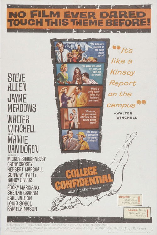 College Confidential (1960) poster