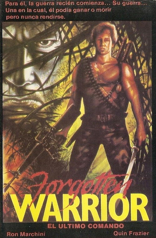 Forgotten Warrior (1986) poster