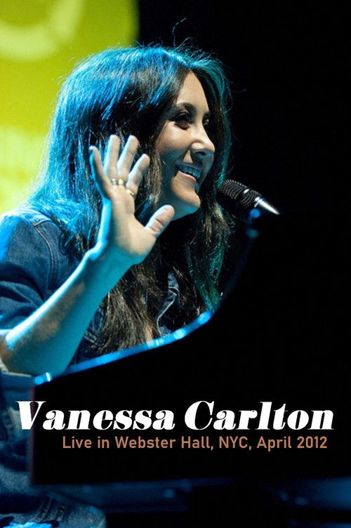 Vanessa Carlton  - Webster Hall NYC (2012) poster