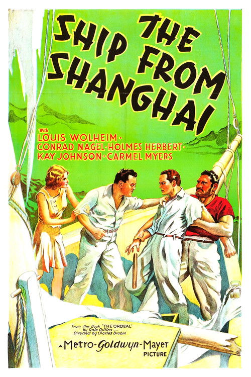 The Ship from Shanghai (1930) poster