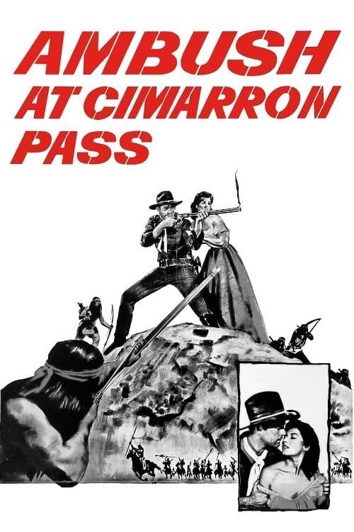 Ambush at Cimarron Pass (1958) poster