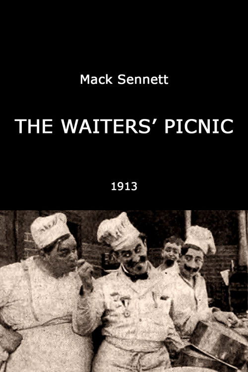 The Waiters' Picnic (1913) poster
