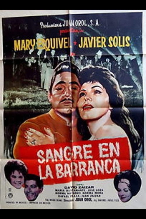 Sangre en la barranca (1963) poster