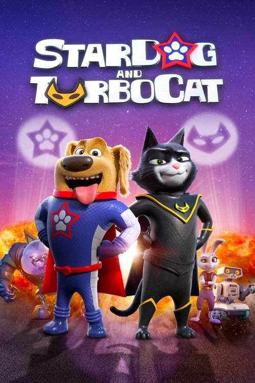 Süper Köpek ve Turbo Kedi (2019) poster