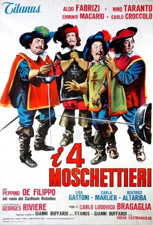 I 4 moschettieri (1963) poster