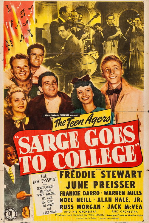 Sarge Goes to College (1947) poster