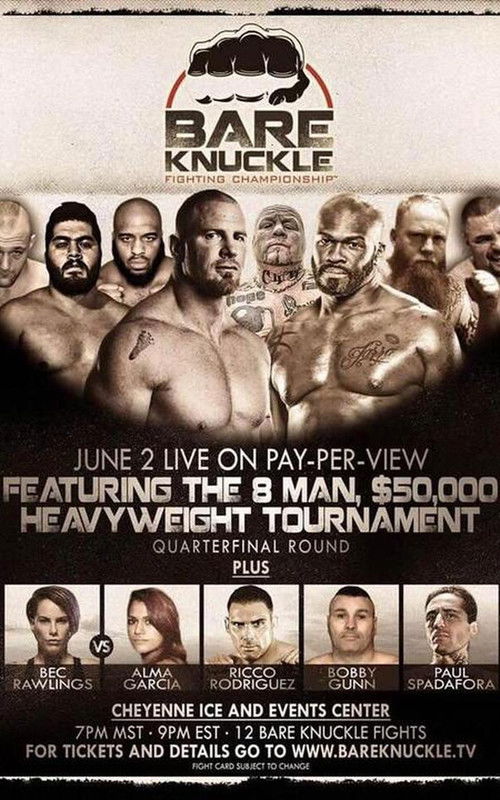 Bare Knuckle Fighting Championship 1 (2018) poster