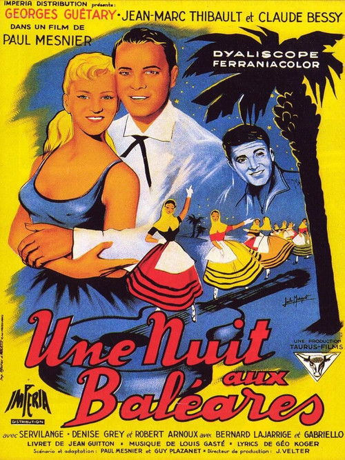 A Night in the Balearics (1957) poster