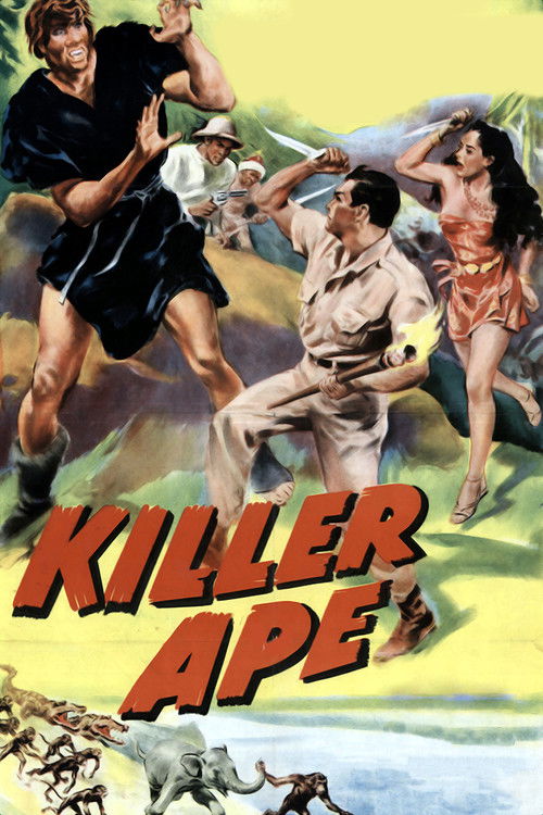 Killer Ape (1953) poster