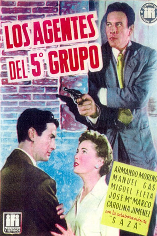 Los agentes del 5º grupo (1955) poster